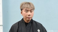 Roy Kiyoshi saat ditemui di studio Trans TV, Kapten Tendean, Jakarta Selatan pada Jumat (21/6). Pool/Noel/detikFoto.