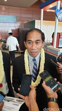  VP President Corporate Startegy of Citilink, Heriyanto (Ahmad Masaul/detikTravel)