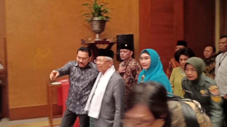 Maruf Amin Hadiri Halalbihalal Purnawirawan TNI Maruf Amin Hadiri Halalbihalal Purnawirawan TNI