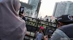 Melihat Suasana di Bundaran HI Jelang Malam Perayaan HUT DKI