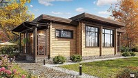 Laminated Log House Kita dijual Rp 903 juta. Istimewa/Dok. Boredpanda/Andzelika.