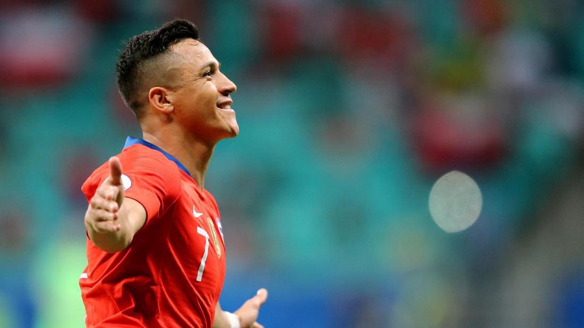 Pemain Timnas Chile, Alexis Sanchez. (Foto: Rodolfo Buhrer/Reuters)