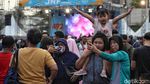 Melihat Suasana di Bundaran HI Jelang Malam Perayaan HUT DKI