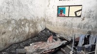 Begini penampakan lokasi kebakaran pabrikkorek gas (mancis) yang menewaskan 30 orang di Desa Sambirejo, Kecamatan Binjai, Kabupaten Langkat, Sumatera Utara. Antara Foto/HO/SP/aww.