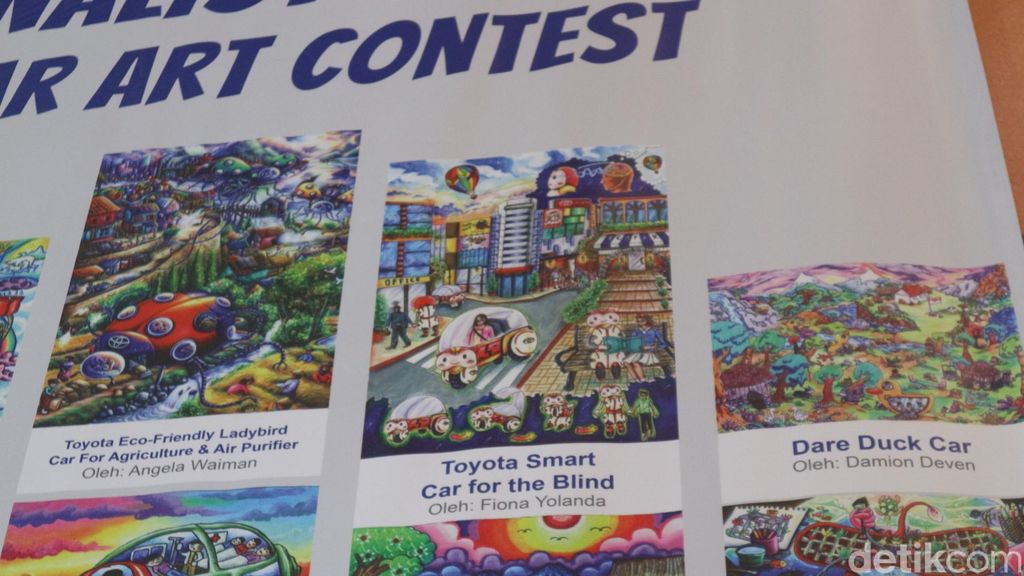 Toyota menyelenggarakan acara pengumuman pemenang lomba gambar Toyota Dream Car Art Contest Indonesia (TDCAC) 2019. Satu karya anak bangsa akan dipilih untuk mewakili Indonesia di ajang kompetisi global di Tokyo, Jepang.