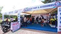 Dan hanya di BYMS ini, para pengunjung dapat menikmati harga spesial untuk pembelian sepeda motor, pembelian suku cadang, dan apparel. Uniknya, pengunjung juga bisa menikmati harga spesial untuk tukar tambah ban.