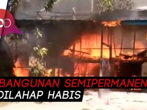 Ditinggal Pergi Pemiliknya, Rumah di Polewali Mandar Kebakaran