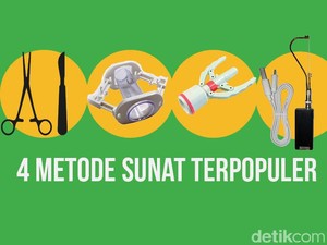 Plus Minus Berbagai Metode Sunat, Laser hingga Klem