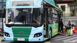 Bus Listrik Mejeng di CFD