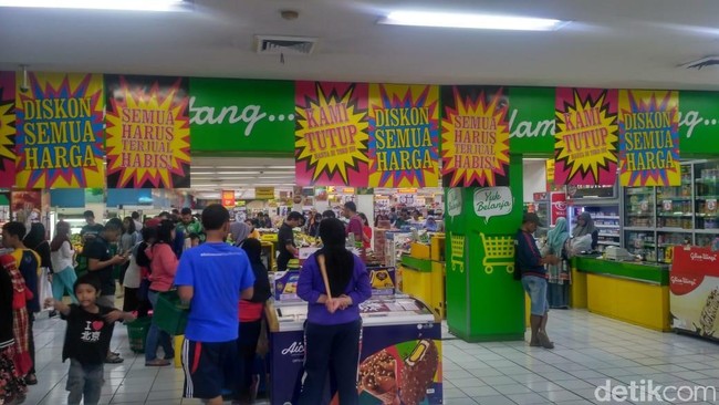 Heboh Supermarket Giant akan Tutup 6 Toko