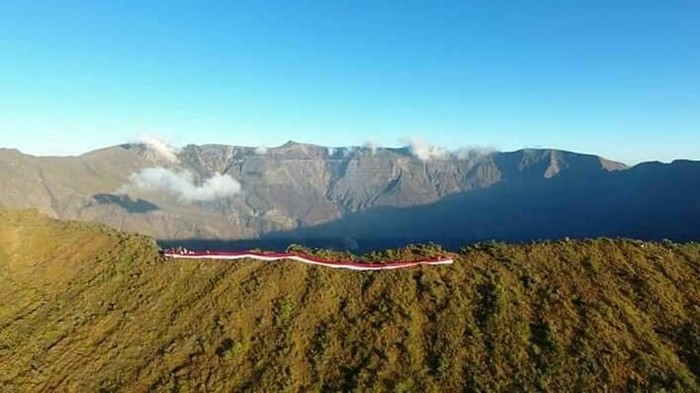 Gunung Tambora di NTB.