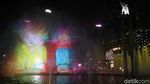 Terpesona Warna-warni Air Mancur di Perayaan HUT DKI Jakarta