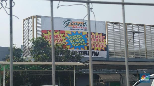 Beri Diskon Seluruh Barang, Gerai Giant Tutup Juli Ini!