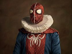 Potret Lucu Kala Superhero Pakai Kostum Versi Abad ke-16