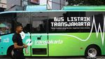 Bus Listrik Mejeng di CFD