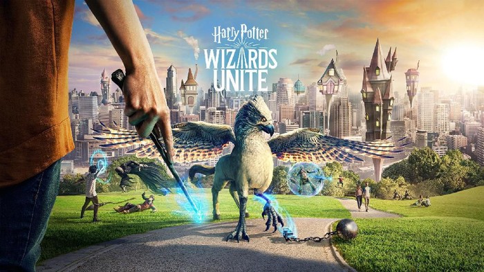 Game AR Harry Potter: Wizard Unite. Foto: www.harrypotterwizardsunite.com Game AR Harry Potter: Wizard Unite. Foto: www.harrypotterwizardsunite.com