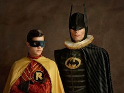 Potret Lucu Kala Superhero Pakai Kostum Versi Abad ke-16