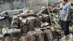 Potret Ular Sanca yang Lilit Warga Bandung Hingga Tewas
