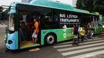 Bus Listrik Mejeng di CFD