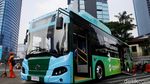 Bus Listrik Mejeng di CFD