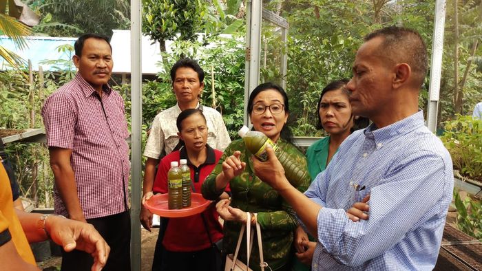 Kepala BKP Agung Hendriadi saat mengunjungi KRPL Gianyar Bali, Foto: Dok Kementan Kepala BKP Agung Hendriadi saat mengunjungi KRPL Gianyar Bali, Foto: Dok Kementan