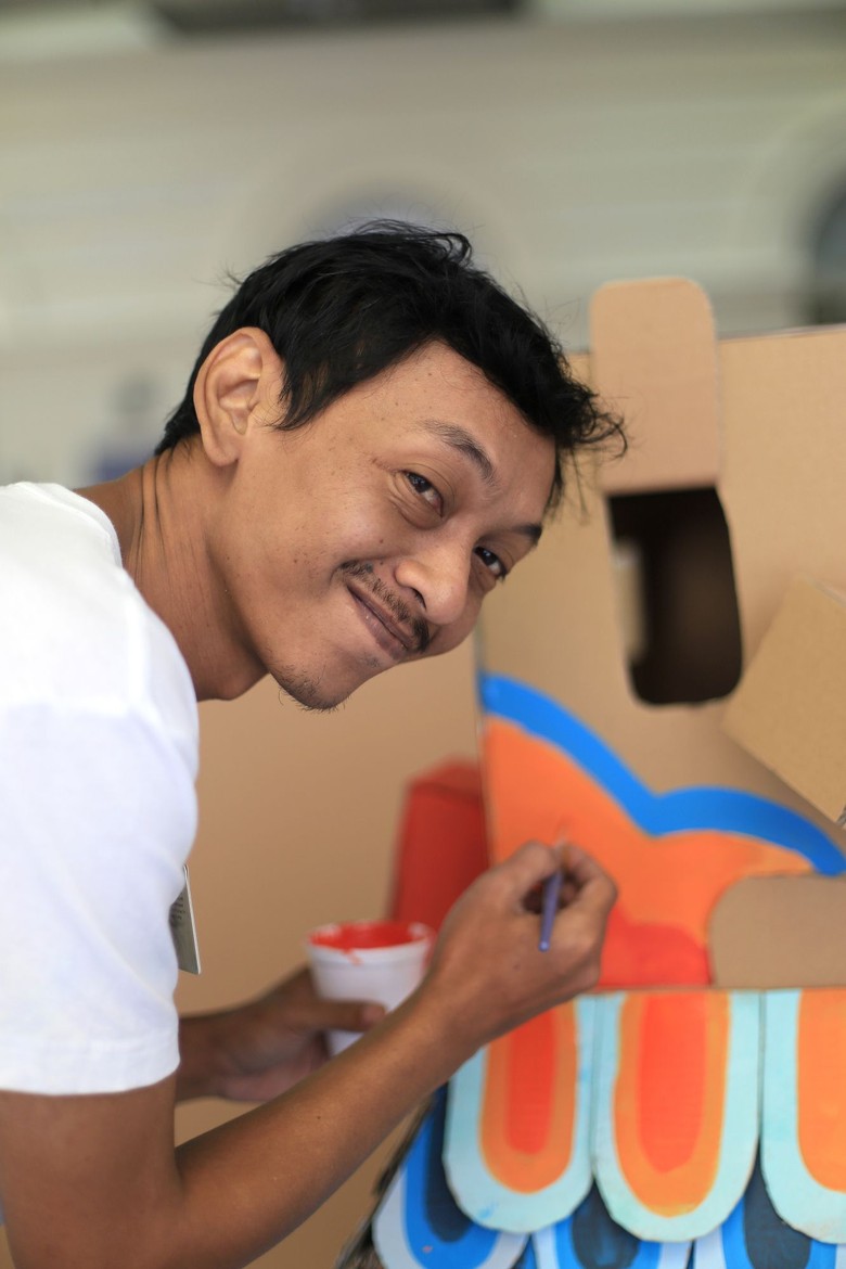 Pesona Kardus Gatot Indrajati Bakal Menyapa Singapura Foto: SAM/ Istimewa Pesona Kardus Gatot Indrajati Bakal Menyapa Singapura Foto: SAM/ Istimewa