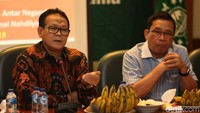 Diskusi digelar di Kantor PBNU, Jakarta, Senin (24/6/2019).