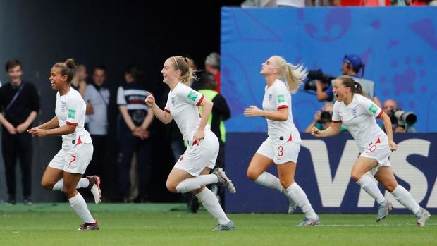 Inggris akan hadapi Amerika Serikat di semifinal.