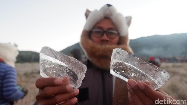 Suhu Udara di Dieng Pagi Ini Merosot Hingga Minus 9 Derajat Celsius
