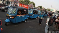 Wisatawan mancanegara jadi salah satu pengguna potensial yang dibidik oleh Grab melalui layanan GrabBajay.