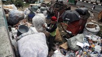 Menurut keterangan pengepul mereka dipindah ke tempat ini karena adanya pembangunan ITF Sunter.