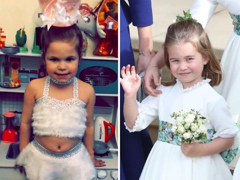 Mirip Putri Charlotte, Gadis Cilik Ini Sering Dikira Putri Kate Middleton