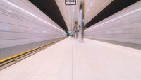 Seperti inilah bangunan lorong di stasiun Metro Amsterdam. Istimewa/Dok. Boredpanda.