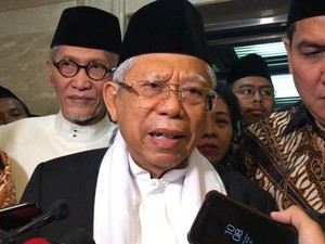 Sebelum Penetapan Presiden-Wapres, Maruf Ajak 02 Ikut Bangun Bangsa