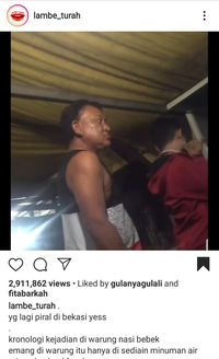Dimaki Karena Teh Rp 1.000, Penjual Nasi Bebek di Bekasi Kebanjiran Doa Netizen 
