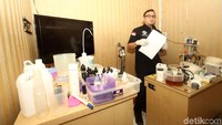 Home industry sabu tersebut digerebek polisi pada Minggu (23/6) kemarin.