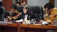 Rapat kerja dipimpin oleh Wakil Komisi X DPR Reni Marlinawati.