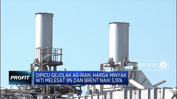Gejolak AS-Iran Bawa Harga Minyak Melesat (CNBC Indonesia TV)