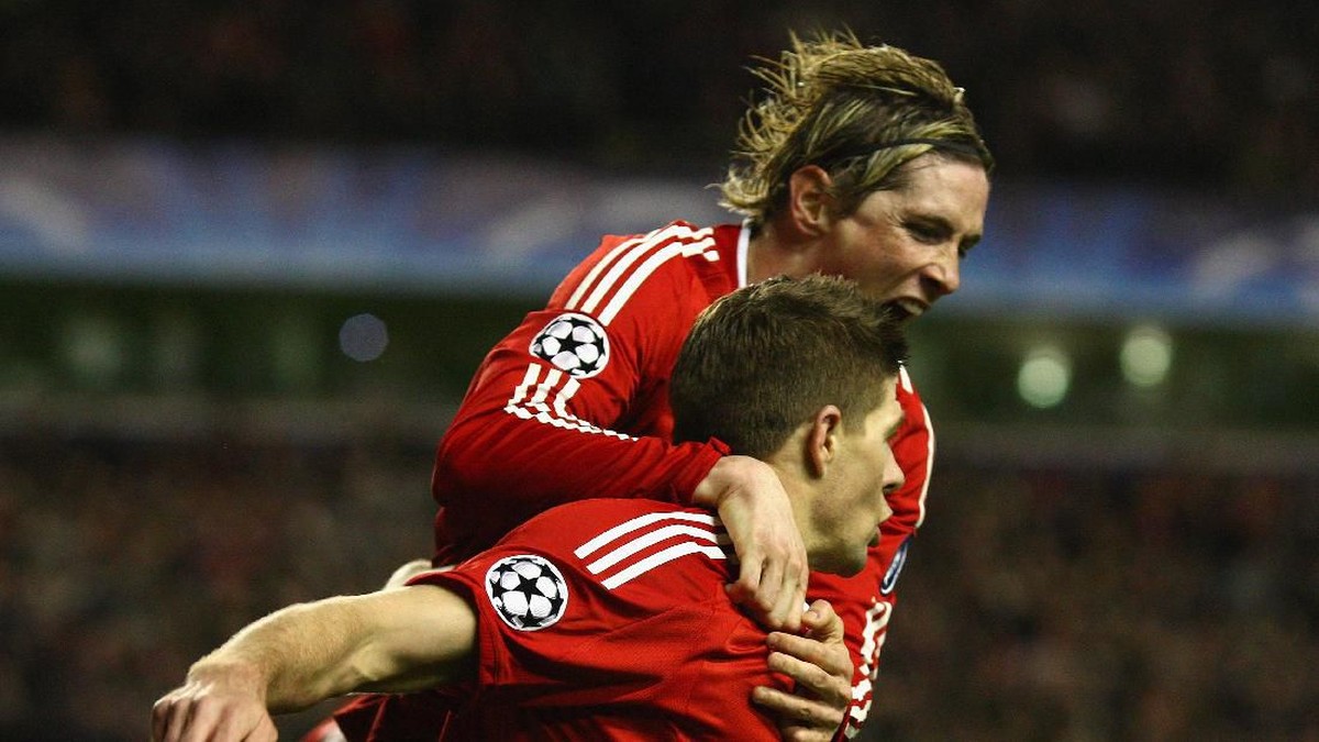 Momen terbaik dalam karier Torres, bermain bareng Steven Gerrard (Laurence Griffiths/Getty Images)