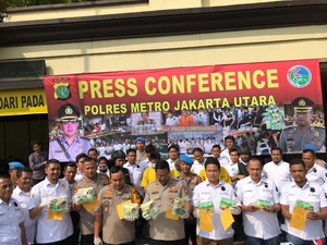 Dikirim dari Kalbar, 15 Kg Sabu di Jakut Diselundupkan di Jok Mobil