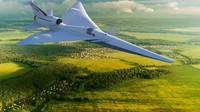Pesawat supersonik ini tidak akan menciptakan ledakan sonik yang menggelegar. Ini foto kecepatan supersonik yang melewati batas gelombang kejut yang menyebabkan ledakan menggelegar (NASA/CNN)