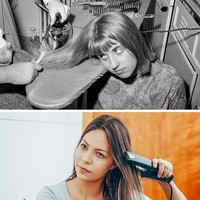 Teknik meluruskan rambut pada zaman dahulu dilakukan dengan alat yang mirip setrika listrik. Kini, bentuknya lebih sederhana seperti tongkat kecil.  (Foto: Istimewa)