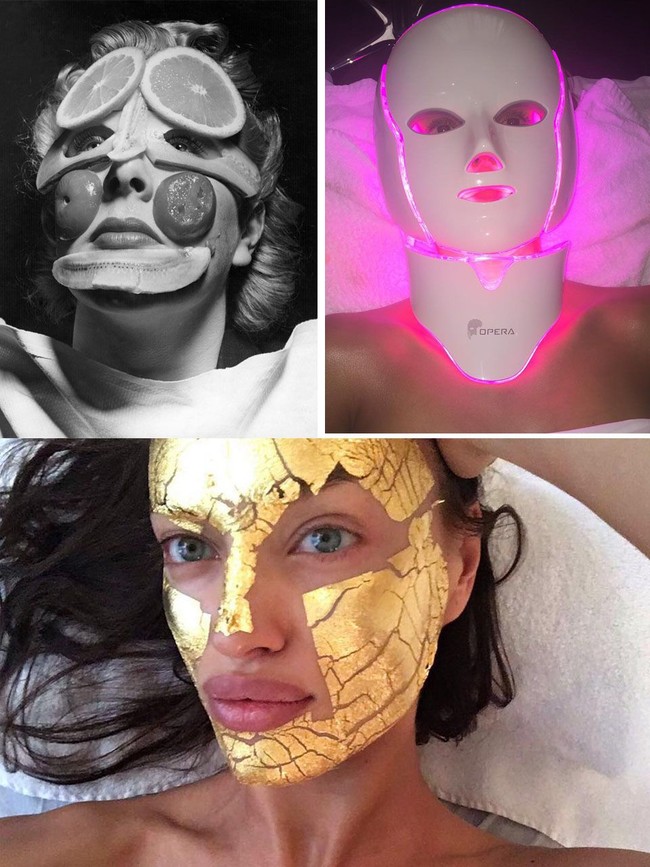 Masker kecantikan pada tahun 1930-an kebanyakan terbuat dari bahan-bahan alami. Zaman now, masker hadir dengan kemasan yang lebih praktis. Bahkan, ada juga yang menggunakan teknologi laser. (Foto: Istimewa)