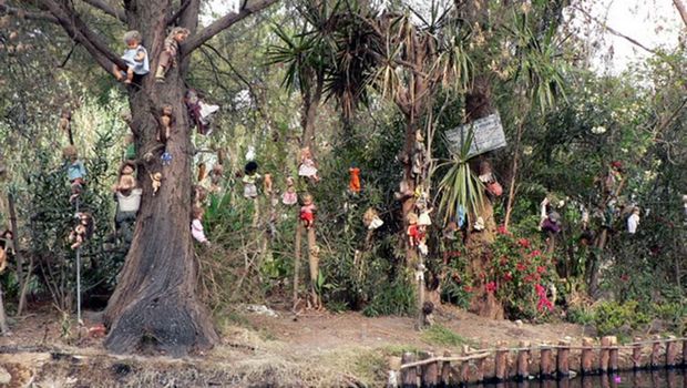 Ada sebuah pulau yang berisi beragam boneka di Meksiko. Konon kabarnya pulau ini jadi salah satu tempat paling misterius dan menyeramkan di dunia. Penasaran?