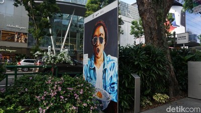 Meriahkan The Worlds 50 Best 70 Karya Seni Makanan Dipajang di Orchard Road