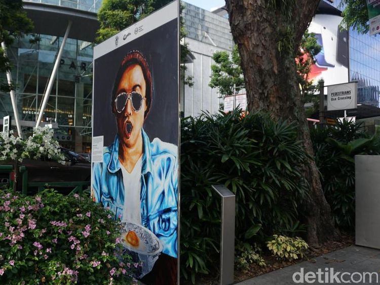 Meriahkan The Worlds 50 Best 70 Karya Seni Makanan Dipajang di Orchard Road