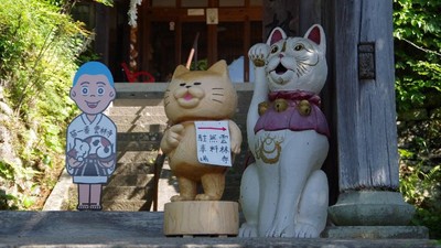 Foto: Kuil Kucing yang Punya Cerita Horor di Jepang
