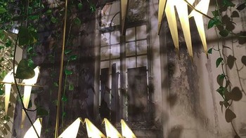 Konsep rumah yang keren nih, lampu dengan bentuk burung yang memberikan kesan alam. (Foto: Brightside)