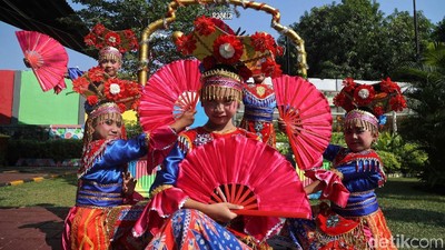 Antusias Anak-anak Meriahkan Gebyar RPTRA di Utara Jakarta