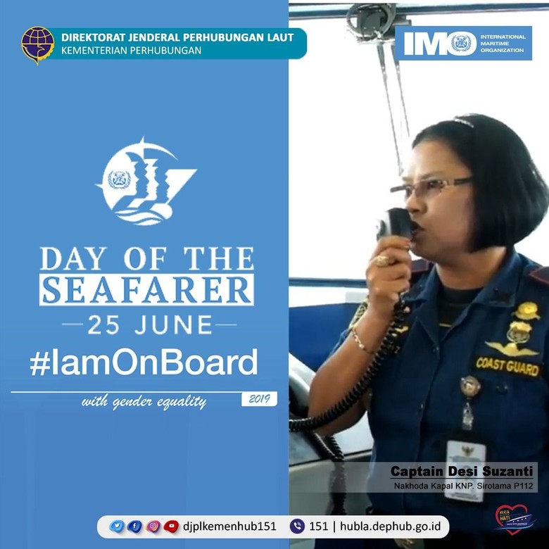 Peringati Hari Pelaut Sedunia, Kemenhub Apresiasi Peran Perempuan Peringati Hari Pelaut Sedunia, Kemenhub Apresiasi Peran Perempuan